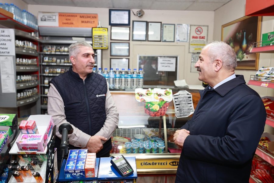 Başkan Adayı Büyükgöz Bağdat Esnaflarını Dinledi 