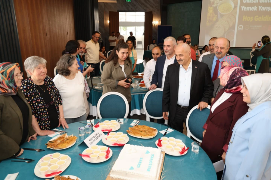 Gebze’de Ulusal Glütensiz Yemek Yarışması Düzenlendi