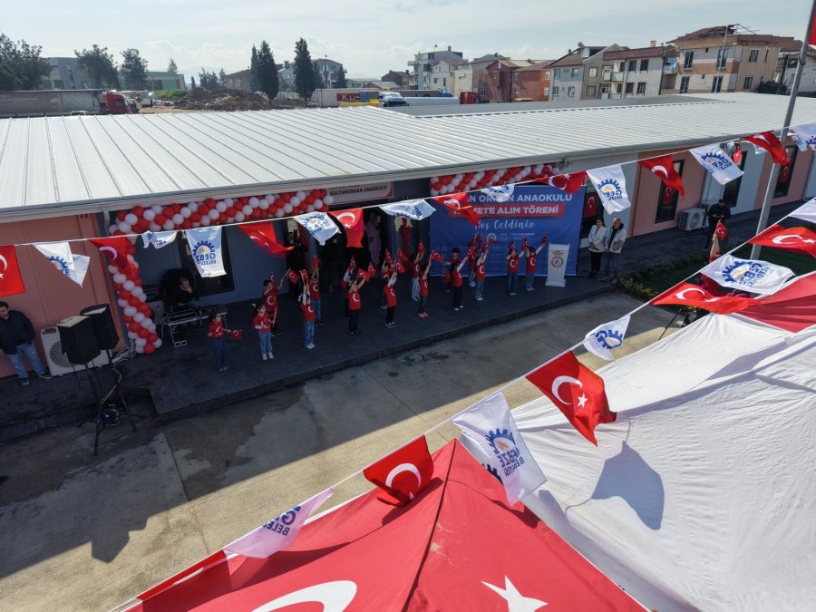 Sultanorhan Anaokulu Hizmete Açıldı