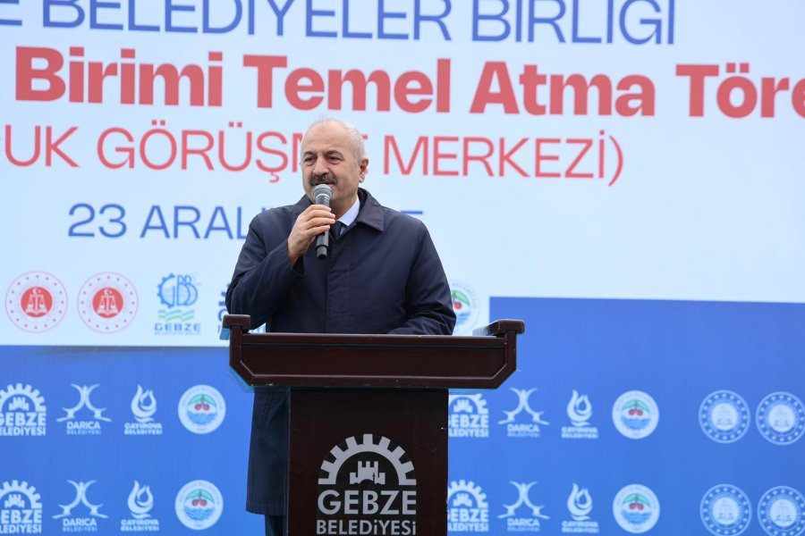 Çocuk Görüşme Merkezi’nin Temeli Gebze’de Atıldı