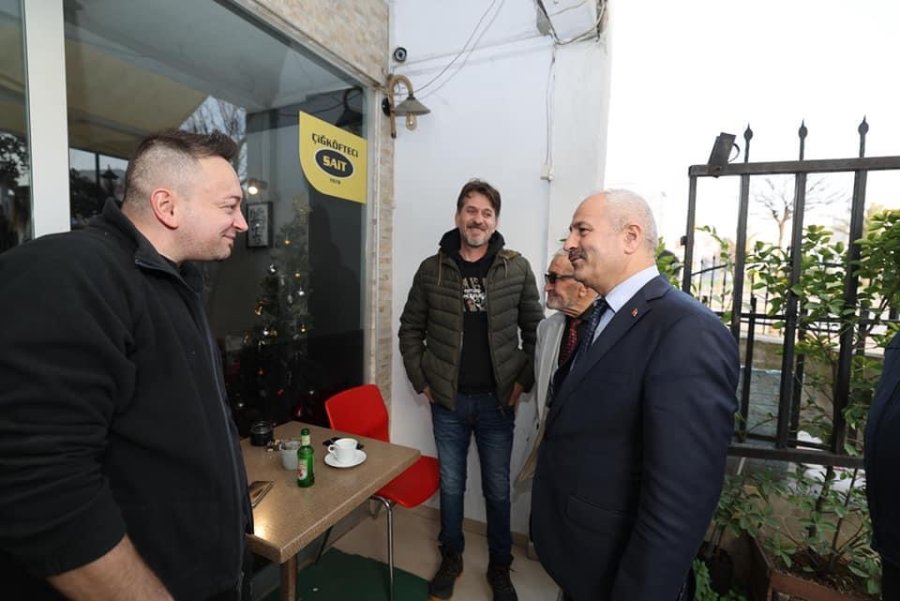 Cumhur İttifakı Adayı Büyükgöz, İnönü’yü Turladı 