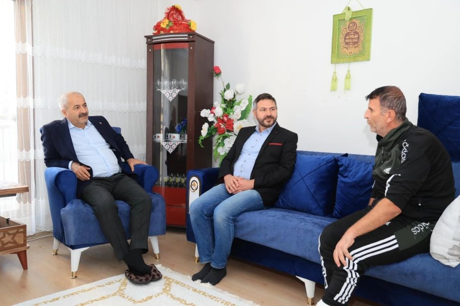 Başkan Büyükgöz’den moral ziyaretleri