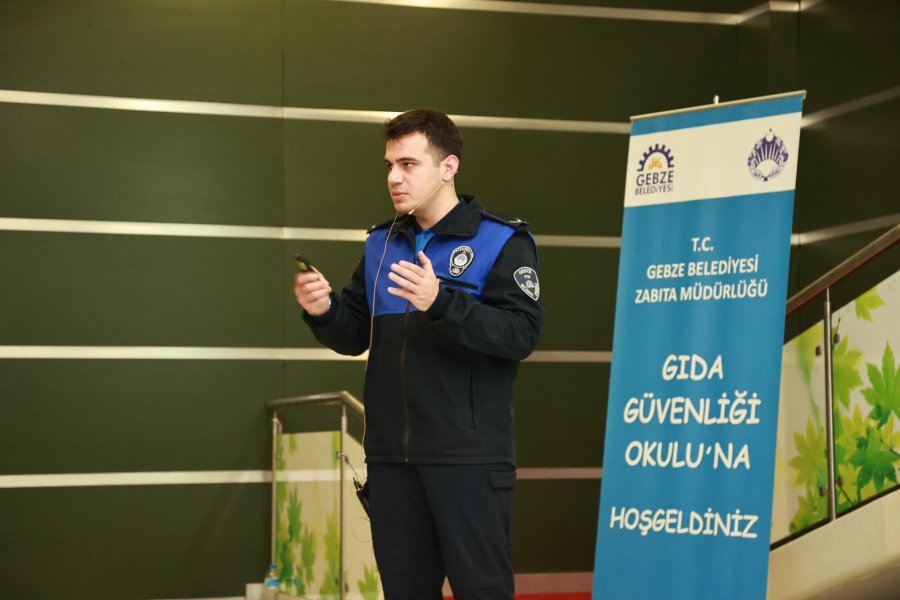GEBZE ZABITASINDAN “GÜVENİLİR GIDA” EĞİTİMİ