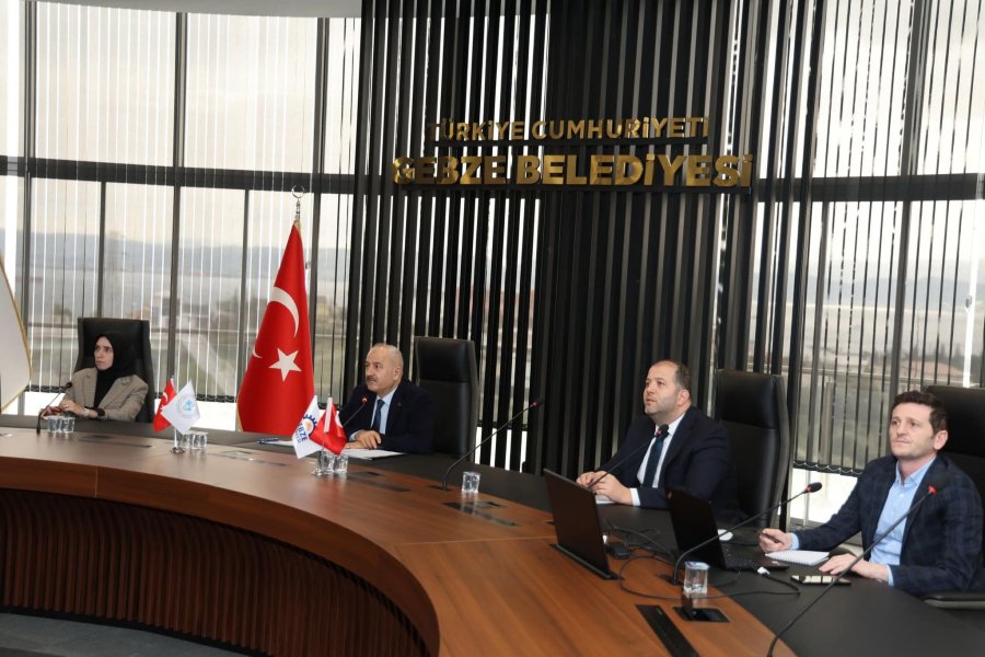 UCLG-MEWA CSCUM Çevrimiçi Başkanlık Toplantısı Gebze Ev Sahipliğinde Gerçekleştirildi