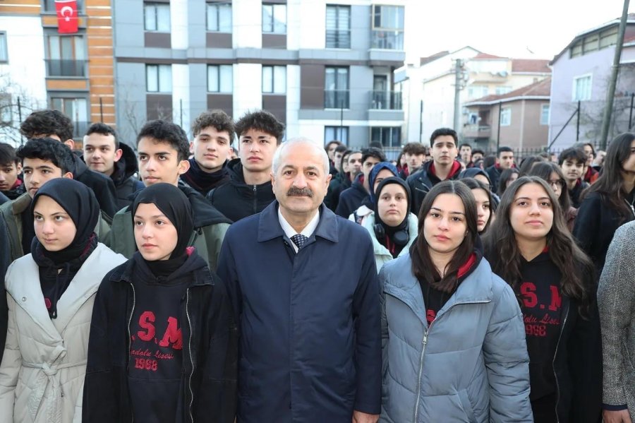 Kaymakam Özyiğit ve Başkan Büyükgöz Fatih Sultan Mehmet Anadolu’da 