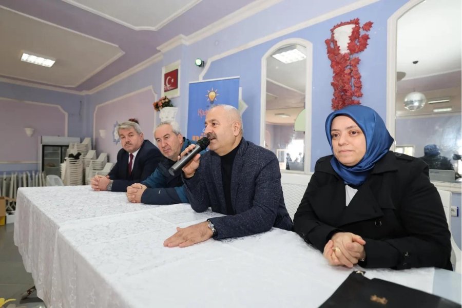 Başkan Adayı Büyükgöz  Cumaköy’ü Turladı