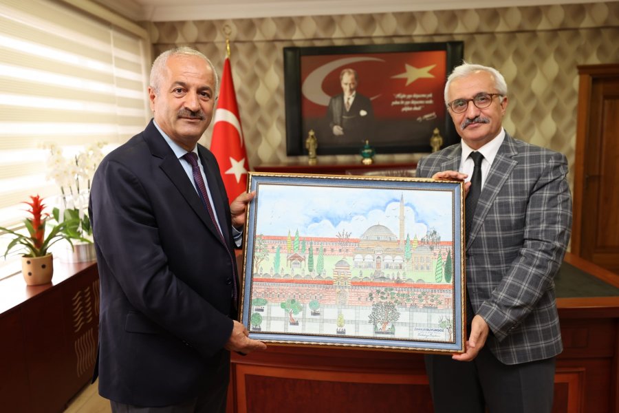 Başkan Büyükgöz’den Kaymakam Özyiğit’e Hayırlı Olsun Ziyareti