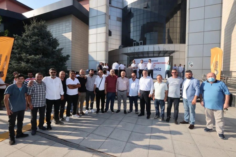 Gebze’de Ek Zam Protokolü İmzalandı