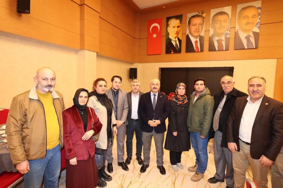 Serhat İlleri ve Trabzonlular  Başkan Büyükgöz’e Konuk Oldu