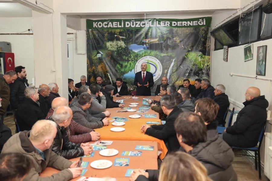 Başkan Adayı Büyükgöz’den Hemşeri Derneklerine Ziyaret