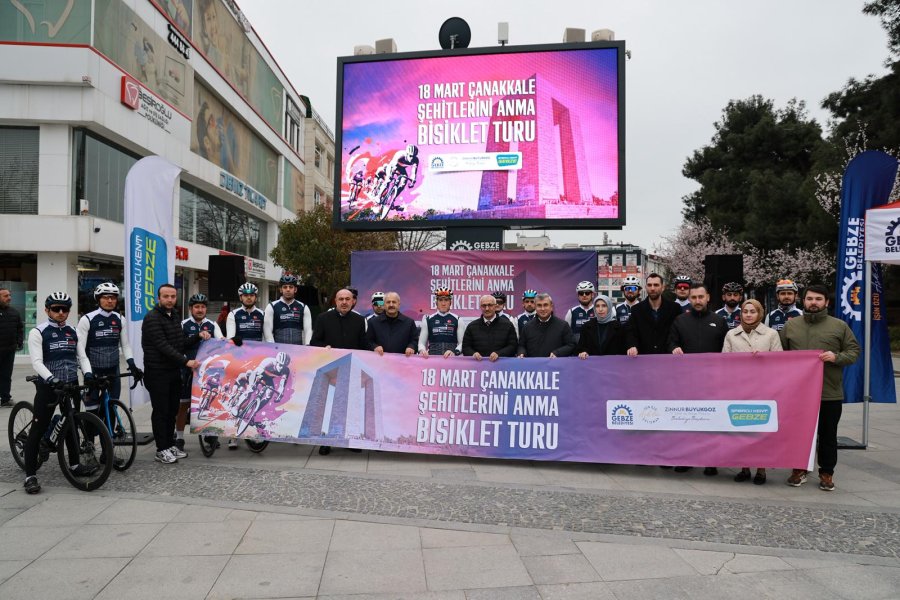 GEBZE BELEDİYESİ’NİN DÜZENLEDİĞİ 450 KMLİK VEFA YOLCULUĞU