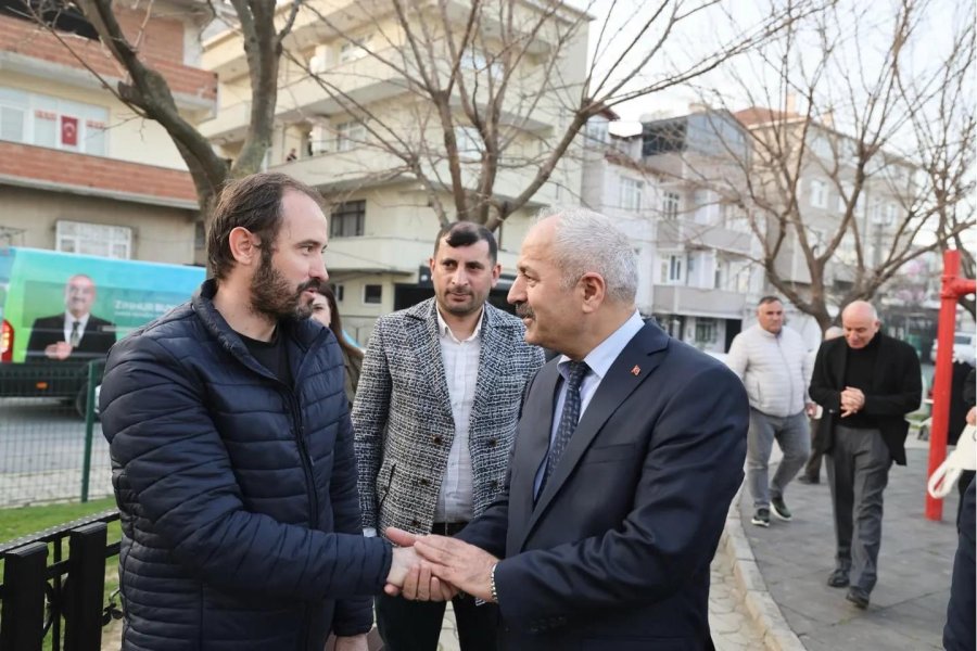 Cumhur İttifakı Adayı Büyükgöz, İnönü’yü Turladı 