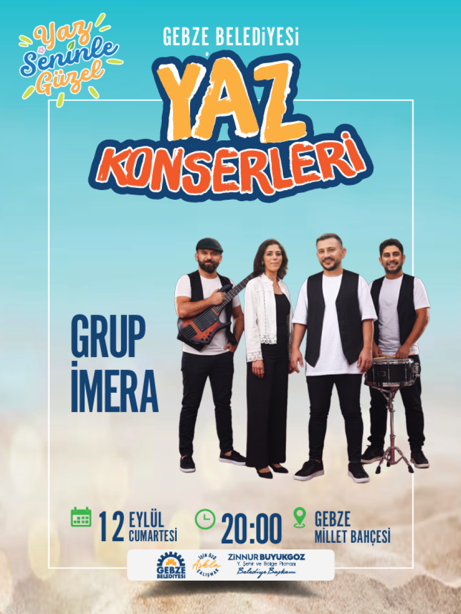 Gebze’de Yaza Müzik ve Eğlence Dolu Veda
