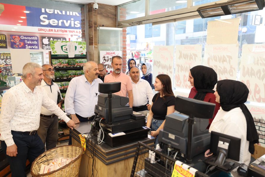 Başkan Büyükgöz Esnafla Buluştu