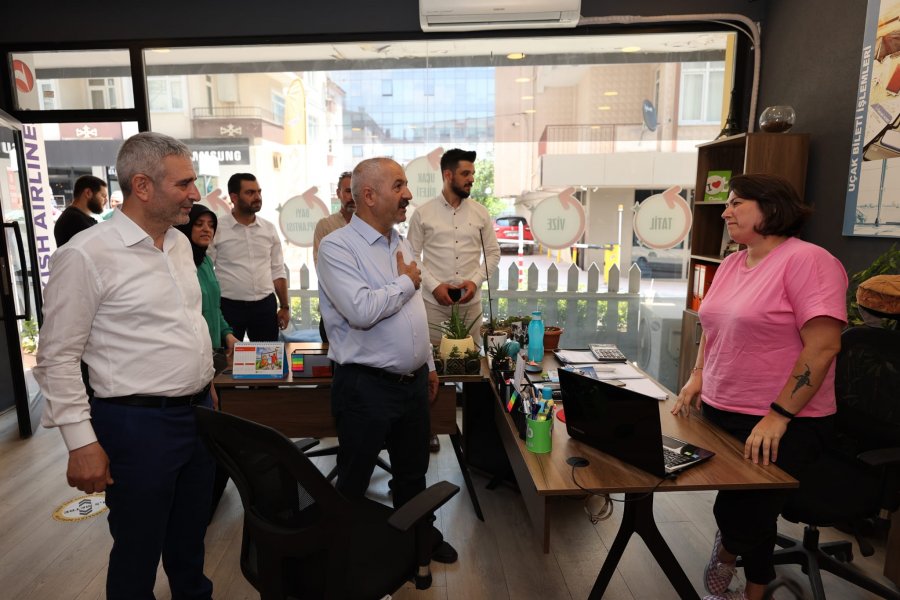 Başkanlardan Esnaf Ziyaretleri