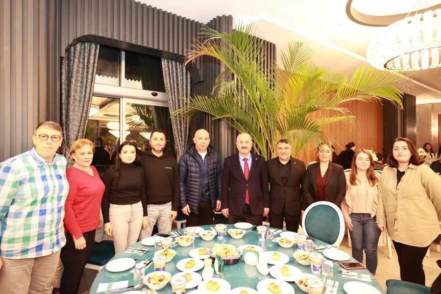 GBB BAŞKANLARI BASINI;  10 OCAK ÇALIŞAN GAZETECİLER GÜNÜNDE AĞIRLADI 