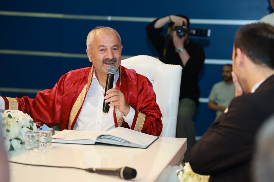 Başkan Büyükgöz, Sultan II. Abdülhamid Han’ın Torununun Nikahını Kıydı