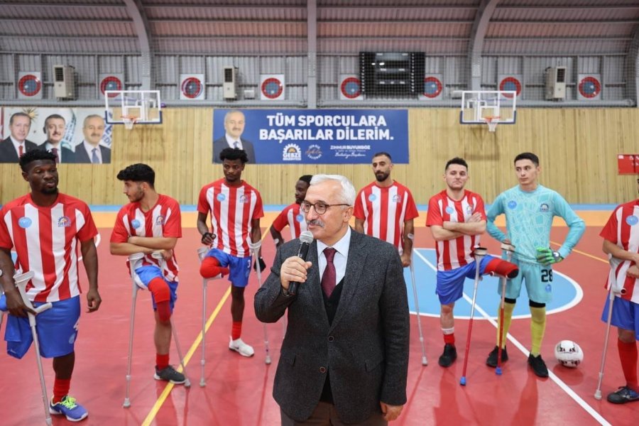 Gebze’nin gururu Ampute FK  Dostluk Maçının da Galibi