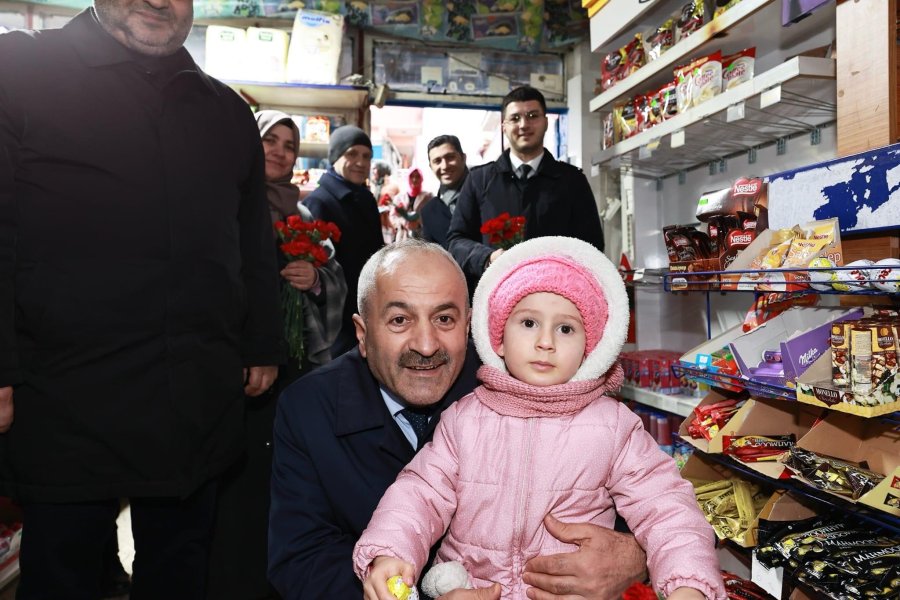 Cumhur İttifakı Başkan Adayı  Büyükgöz Gebzeyi Adım Adım Dolaşıyor