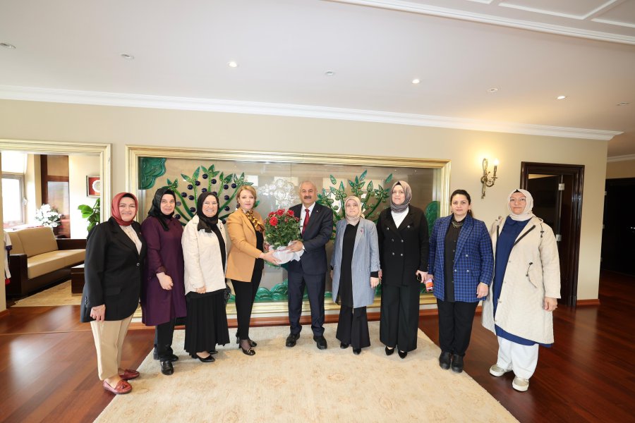 Başkan Büyükgöz’e AK Parti’den Ziyaretler 