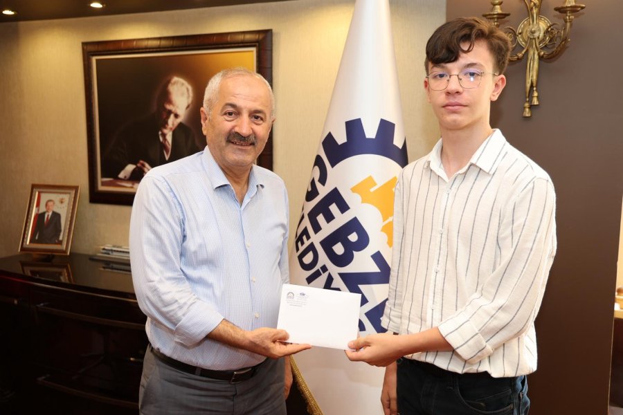 Başkan Büyükgöz LGS Birincilerini Ağırladı