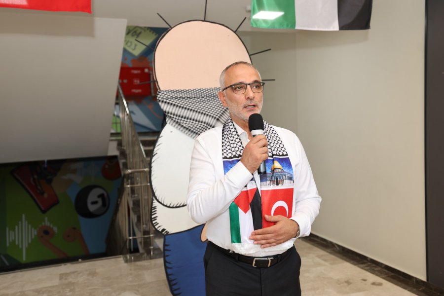 Başkan Büyükgöz Gazze Sergisi’nin Açılışını Gerçekleştirdi