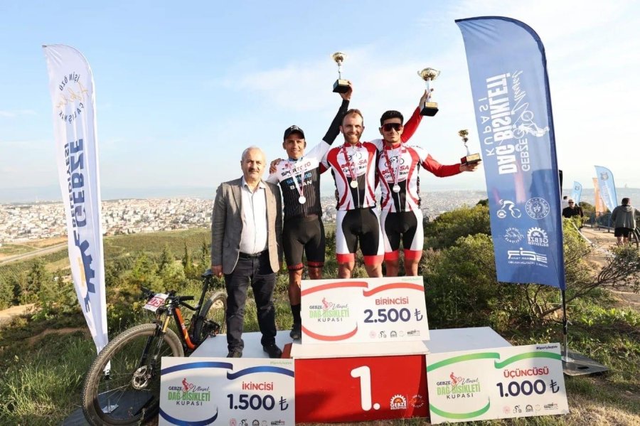 Ulusal Dağ Bisikleti Kupası Yarışları Gebze’de Yapıldı