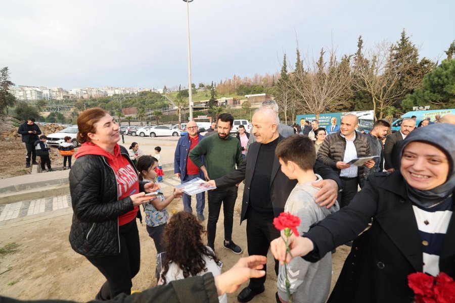 Cumhur’un Adayı Büyükgöz Her Zaman Vatandaşla İç İçe