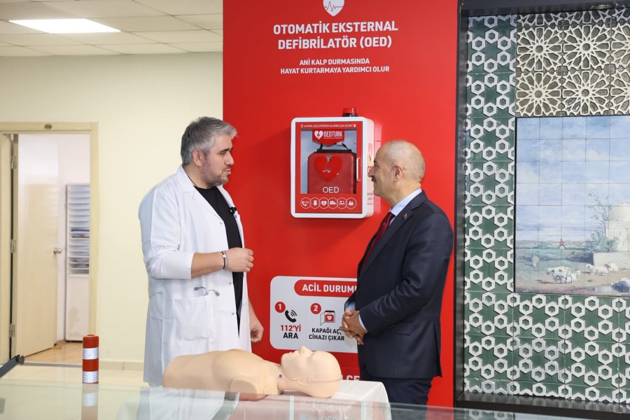 Gebze’de Hayat Kurtaracak OED Uygulaması