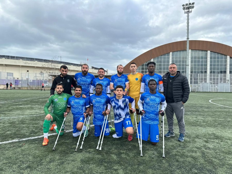 Gebze Belediyesi Ampute Futbol’dan Bir Galibiyet Daha