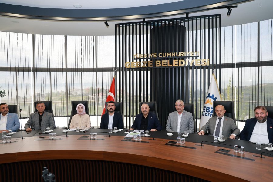 Başkan Büyükgöz Mahalle Muhtarlarıyla Bir Araya Geldi