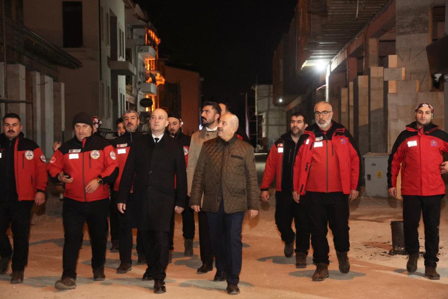 BAŞKAN BÜYÜKGÖZ, HATAY’DA DEPREM ŞEHİTLERİNİ ANDI