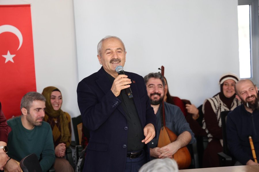 BAŞKAN BÜYÜKGÖZ’DEN HUZUREVİ SAKİNLERİNE MORAL ZİYARETİ