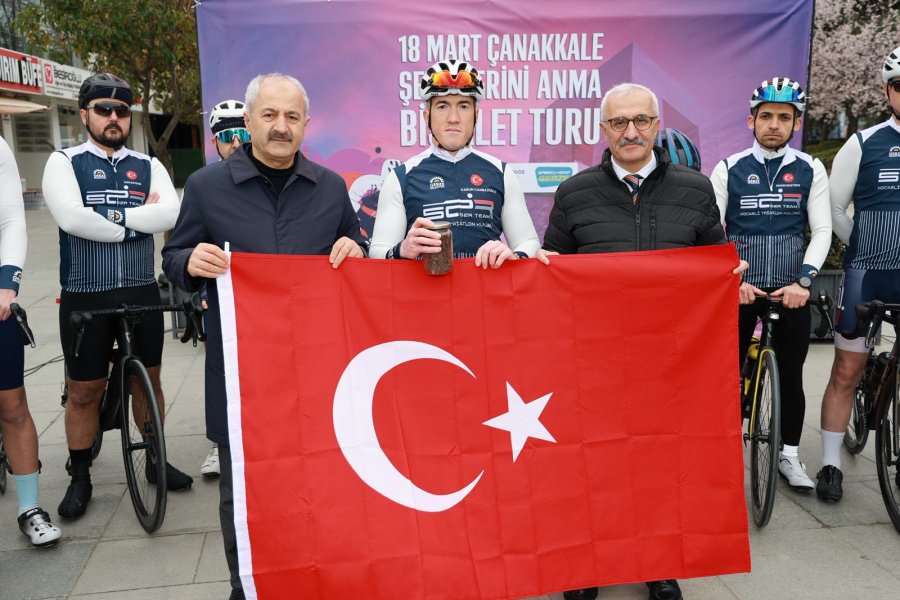 GEBZE BELEDİYESİ’NİN DÜZENLEDİĞİ 450 KMLİK VEFA YOLCULUĞU