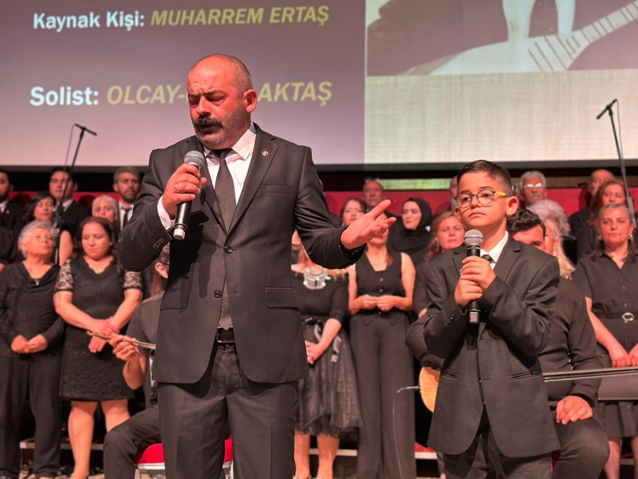 GESMEK Türk Halk Müziği Konserine Yoğun İlgi