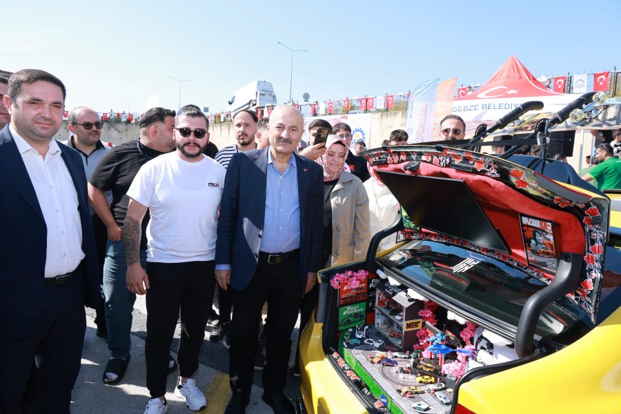 Gebze’de 3. Modifiyeli Araçlar Festivali Gerçekleştirildi