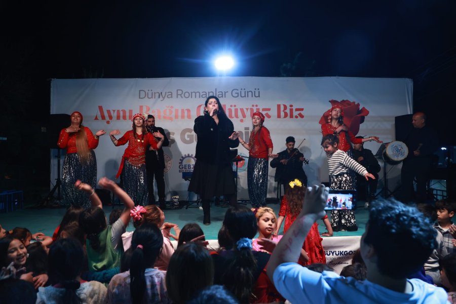 Gebze Belediyesi’nden Romanlar Günü Programı: Aynı Bağın Gülüyüz Biz