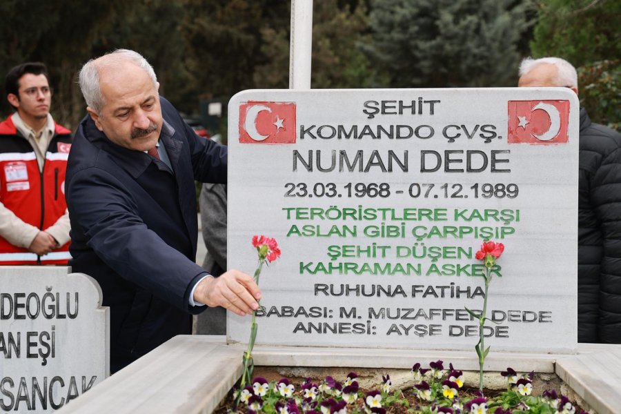 ÇANAKKALE ŞEHİTLERİ GEBZE’DE DUALARLA ANILDI