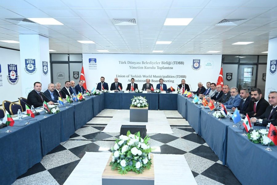 Başkan Büyükgöz, TDBB Yönetim Kurulu Toplantısı'na Katıldı