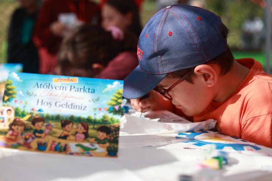 Atölyem Parkta Etkinliği Hacı Abdullah Halife Parkı’nda Gerçekleştirildi