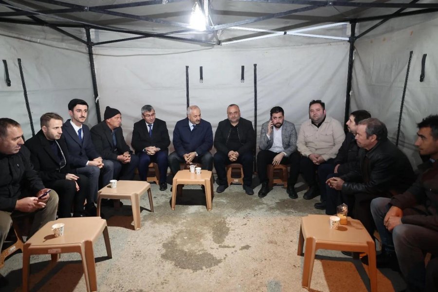 Cumhur İttifakı Adayı Büyükgöz İstasyon Mahallesi’ndeydi 