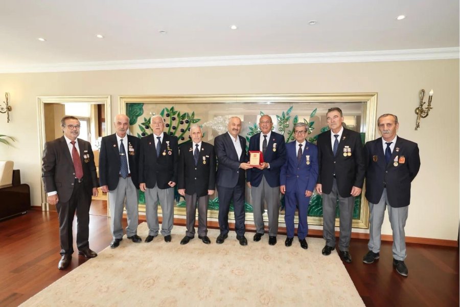 Başkan Büyükgöz’e  ‘hayırlı olsun’ ziyaretleri