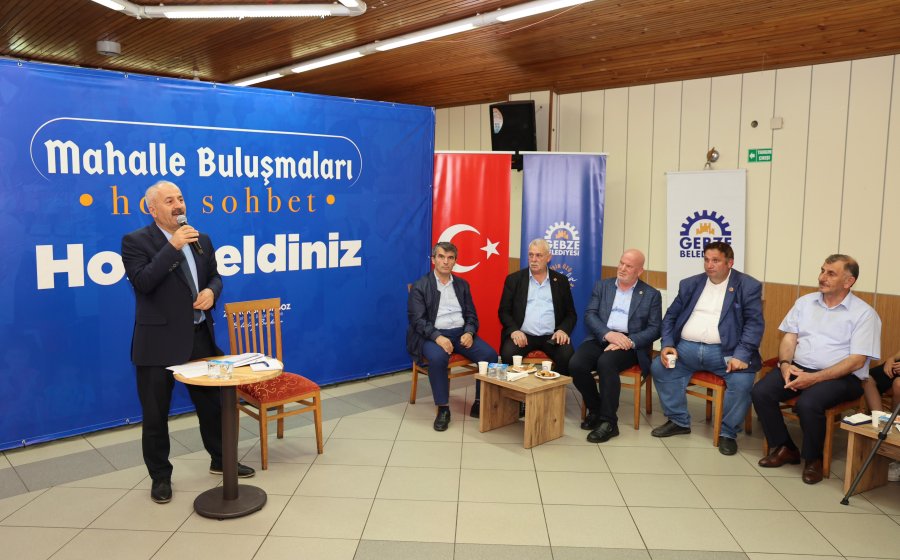 Başkan Büyükgöz, Sultanorhan Mahallesi Sakinleriyle 