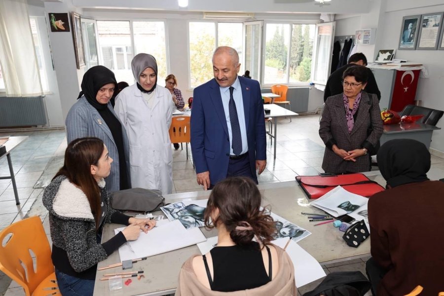 Başkan Büyükgöz Gebze’nin En hünerli Merkezinde