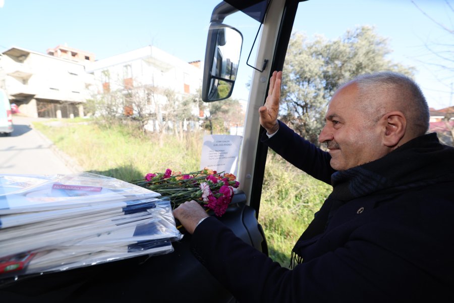 Başkan Adayı Büyükgöz Altı Mahalleyi Turladı