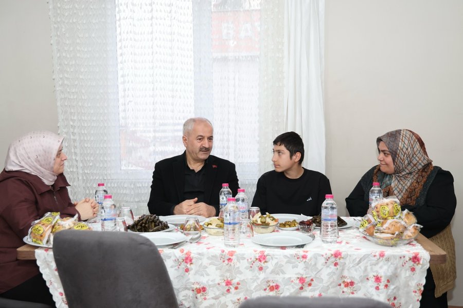 Başkan Büyükgöz’den Ramazan Ziyaretleri