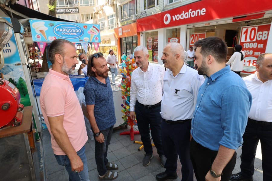 Başkan Büyükgöz Esnafla Buluştu