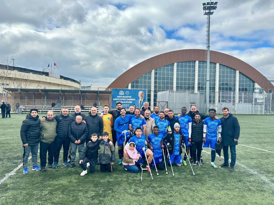 Gebze Belediyesi Ampute Futbol, Türkiye Kupası’nda Yoluna Devam Ediyor