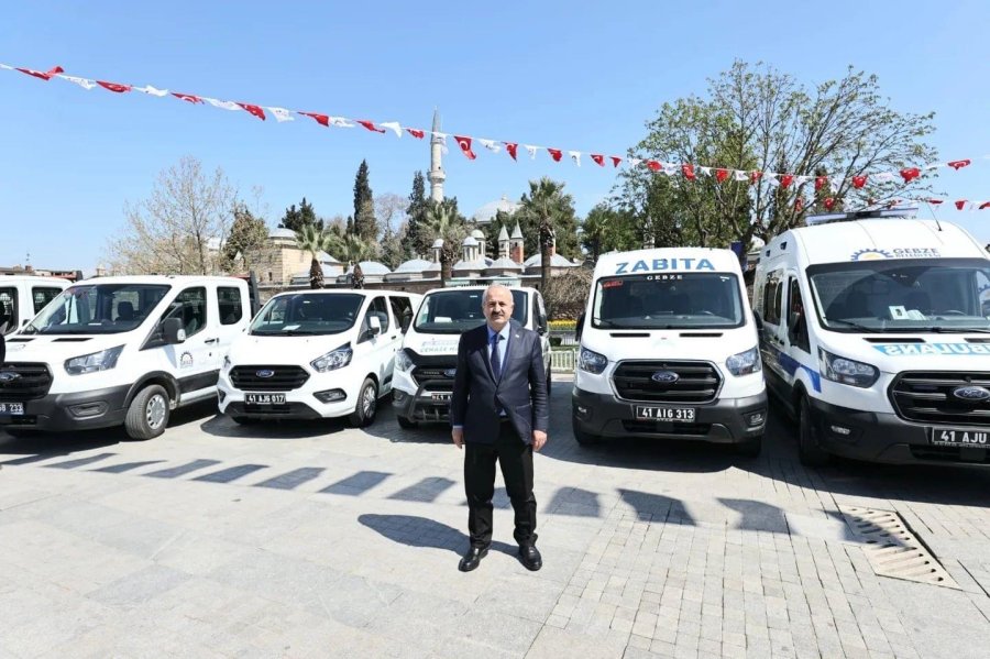 Gebze’nin Araç Filosu Güçleniyor