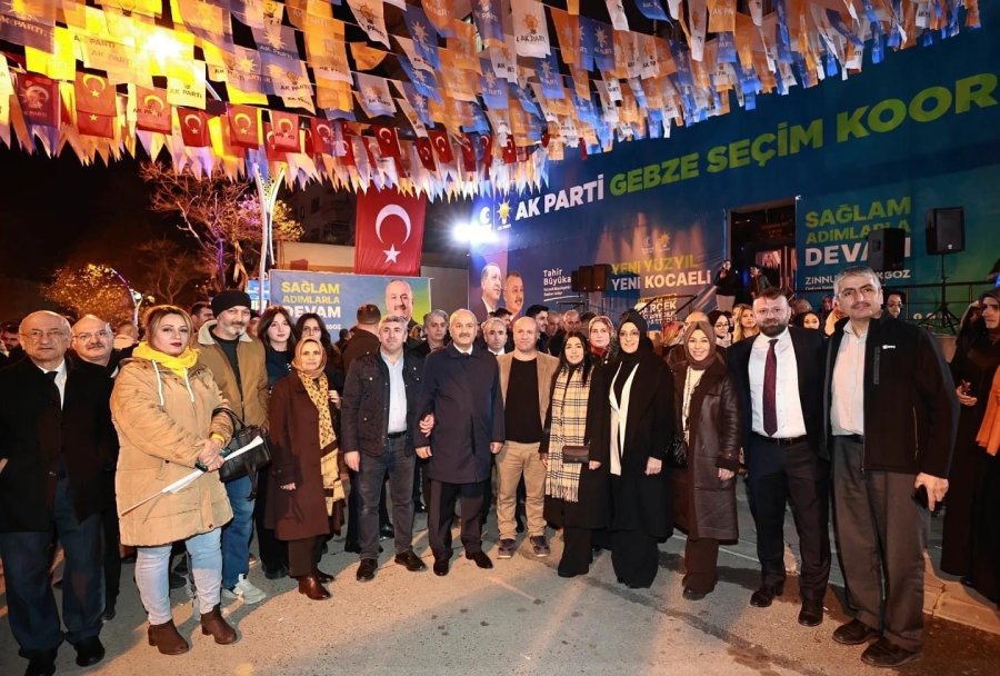 Başkan Büyükgöz’ü Gebzeliler Bağrına Bastı